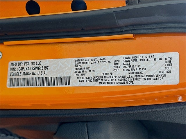 2025 Jeep Wrangler Sport