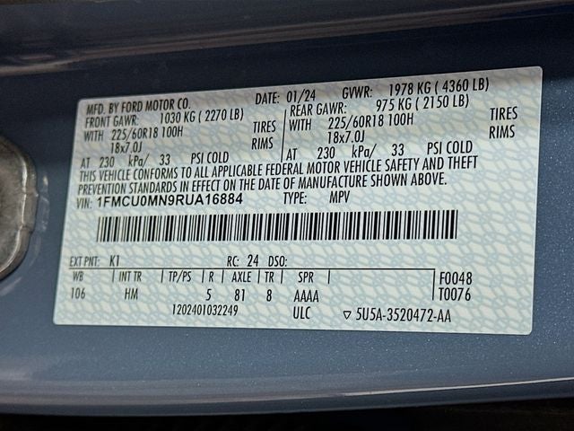 2024 Ford Escape ST-Line