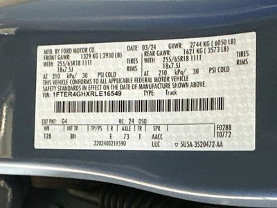 2024 Ford Ranger XLT