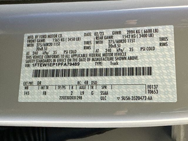 2023 Ford F-150 XLT