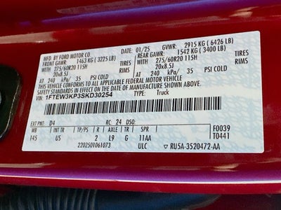 2025 Ford F-150 XLT