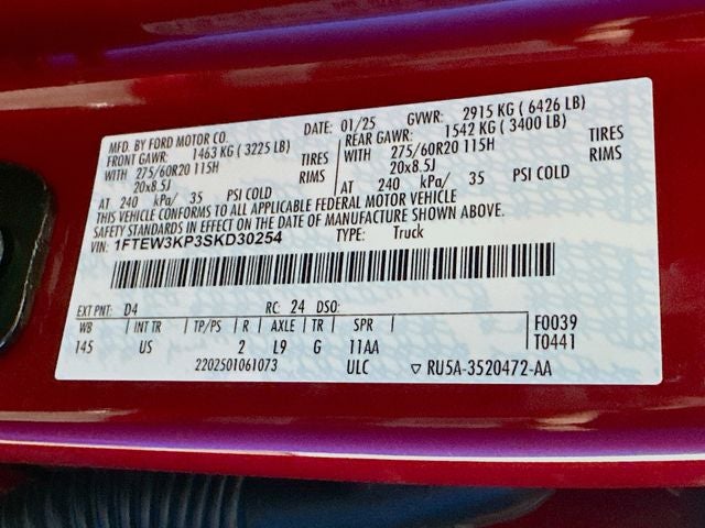 2025 Ford F-150 XLT