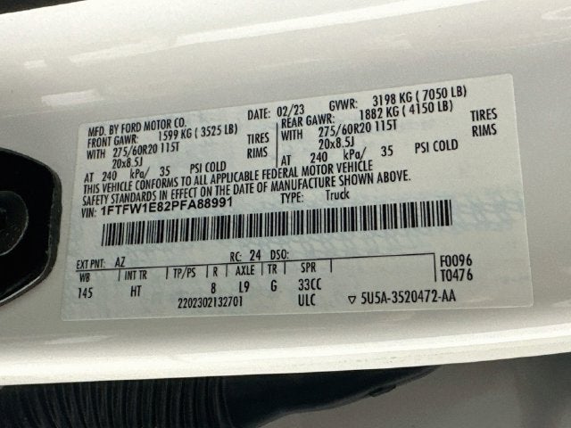 2023 Ford F-150 Lariat