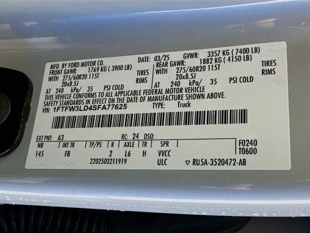 2025 Ford F-150 XLT