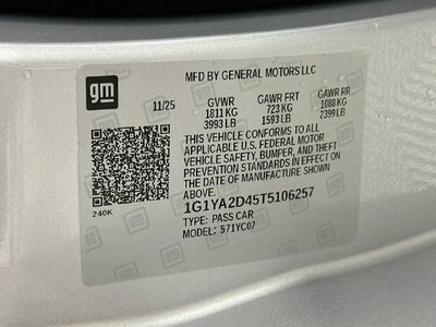 2026 Chevrolet Corvette Stingray 1LT