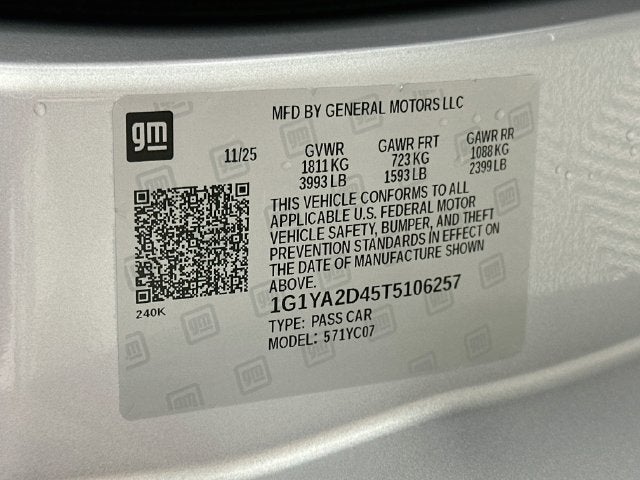 2026 Chevrolet Corvette Stingray 1LT