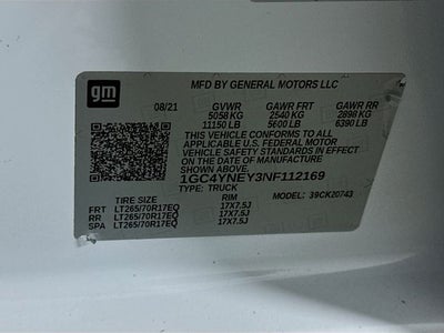 2022 Chevrolet Silverado 2500HD LT