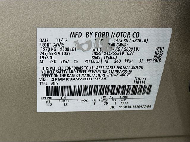 2018 Ford Edge Titanium