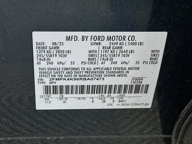 2024 Ford Edge Titanium