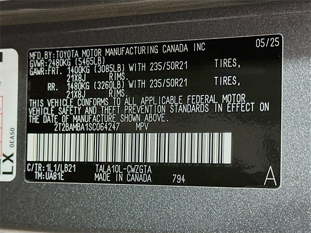 2025 Lexus RX 350 Premium Plus