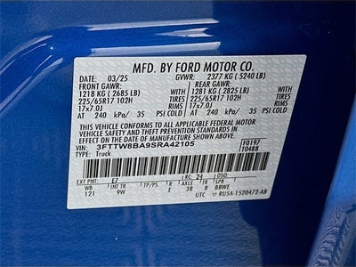 2025 Ford Maverick XL