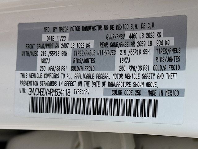 2024 Mazda Mazda CX-30 2.5 Turbo Premium Package