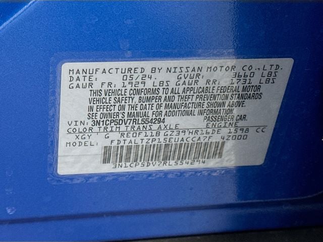 2024 Nissan Kicks SR