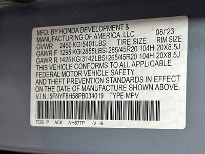 2023 Honda Passport EX-L