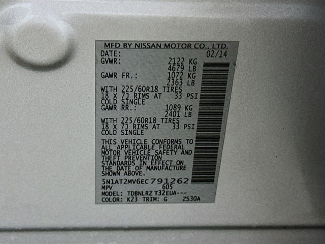 2014 Nissan Rogue SL