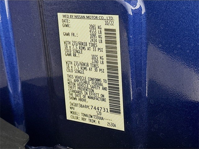 2023 Nissan Rogue SV