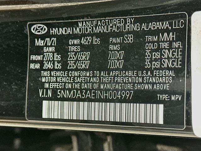 2022 Hyundai Tucson SE