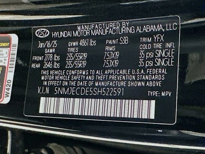 2025 Hyundai Tucson Limited