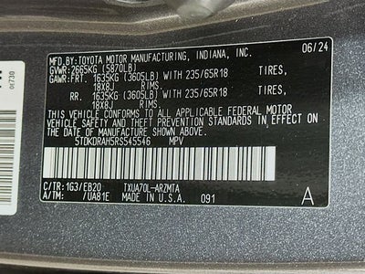 2024 Toyota Highlander XLE