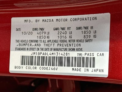 2021 Mazda Mazda3 Premium