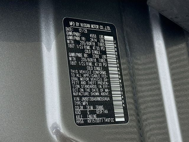 2024 Nissan Rogue SV