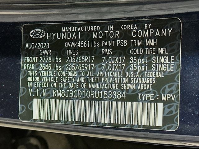 2024 Hyundai Tucson Hybrid Blue