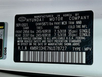 2022 Hyundai Palisade SE