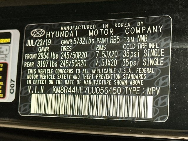 2020 Hyundai Palisade SEL