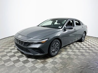 2026 Hyundai Elantra Hybrid Blue