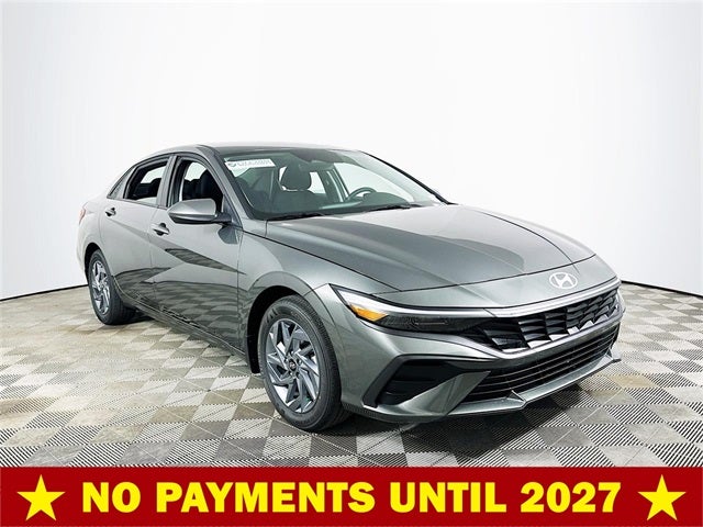 2026 Hyundai Elantra Hybrid Blue