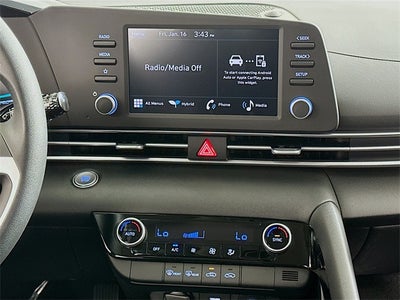 2026 Hyundai Elantra Hybrid Blue