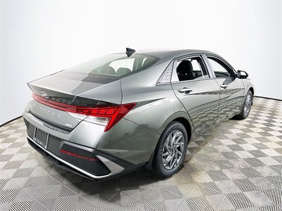 2026 Hyundai Elantra Hybrid Blue