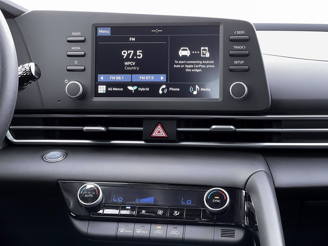 2026 Hyundai Elantra Hybrid Blue