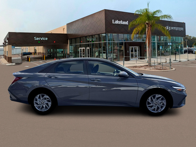 2026 Hyundai Elantra Hybrid Blue