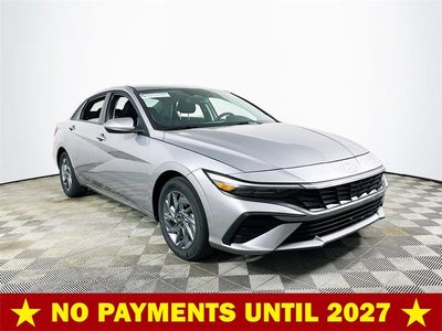 2026 Hyundai Elantra Hybrid Blue