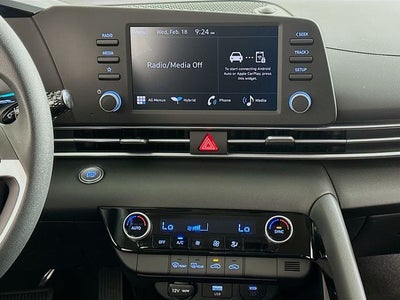 2026 Hyundai Elantra Hybrid Blue