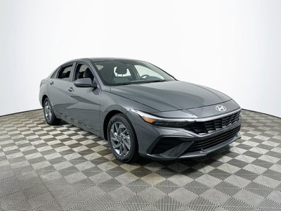 2026 Hyundai Elantra Hybrid Blue