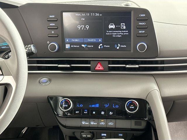 2026 Hyundai Elantra Hybrid Blue