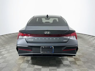 2026 Hyundai Elantra Hybrid Blue