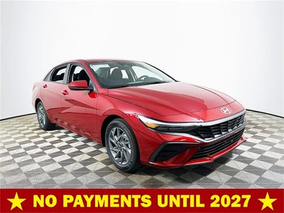 2026 Hyundai Elantra Hybrid Blue