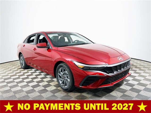 2026 Hyundai Elantra Hybrid Blue