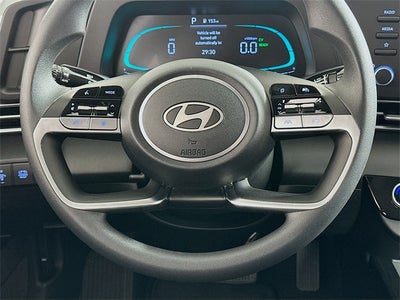 2026 Hyundai Elantra Hybrid Blue
