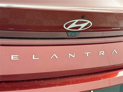 2026 Hyundai Elantra Hybrid Blue