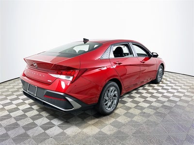 2026 Hyundai Elantra Hybrid Blue