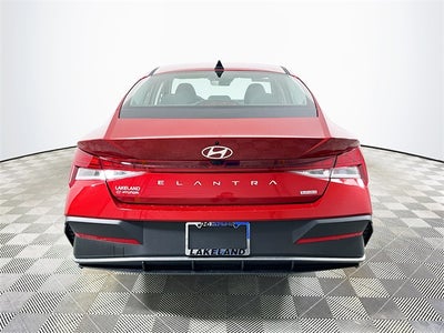 2026 Hyundai Elantra Hybrid Blue