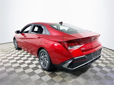 2026 Hyundai Elantra Hybrid Blue