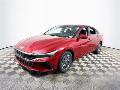 2026 Hyundai Elantra Hybrid Blue