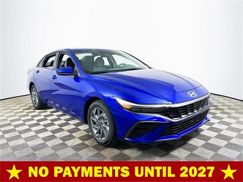 2026 Hyundai Elantra Hybrid Blue