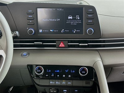 2026 Hyundai Elantra Hybrid Blue