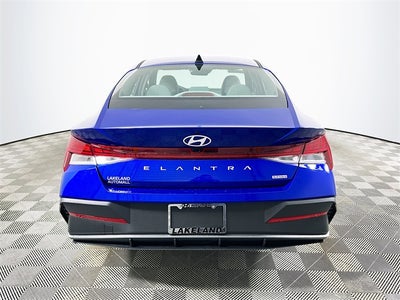 2026 Hyundai Elantra Hybrid Blue